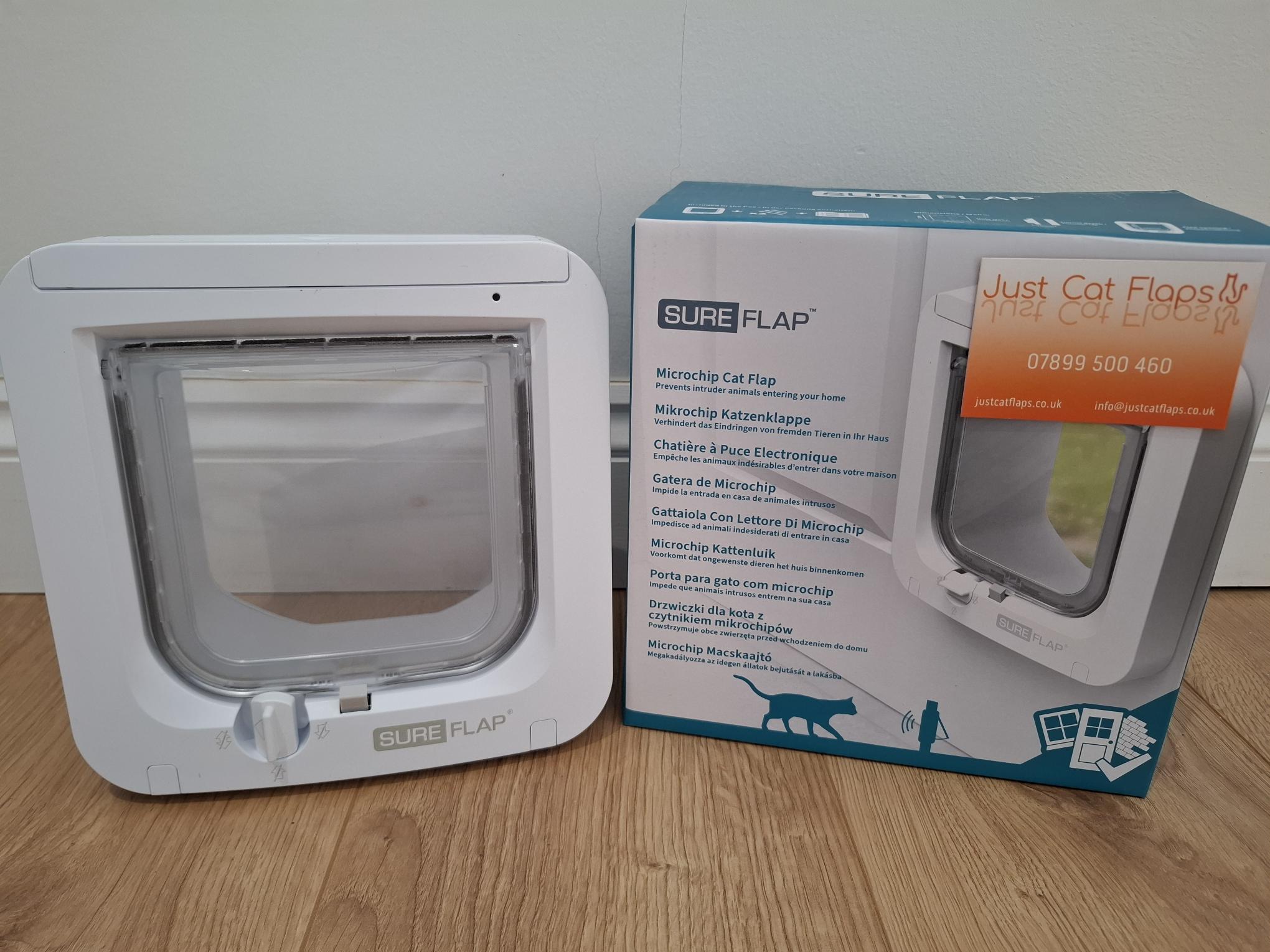 Sureflap Microchip Cat Flap SUR001 - Just Cat Flaps